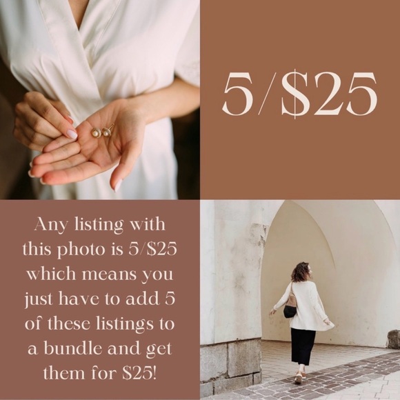 5/$25 Elegant Gold Butterfly Ring - Picture 7 of 7